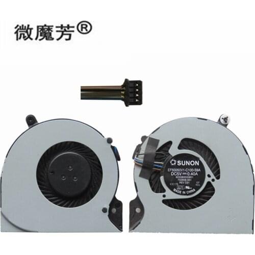 Used CPU Cooling Fan For HP EliteBook Folio 9470m Series Laptop Notebook Cooler FAN Laptops COOLING SPS: 702859-001