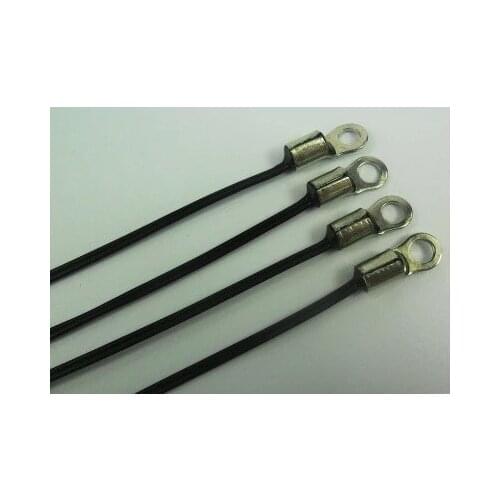 Fast Free ship 50pcs/lot NTC thermistor temperature sensor copper ring diameter 4.2mm,500mm length 10K 1% 3950/3435 ntc