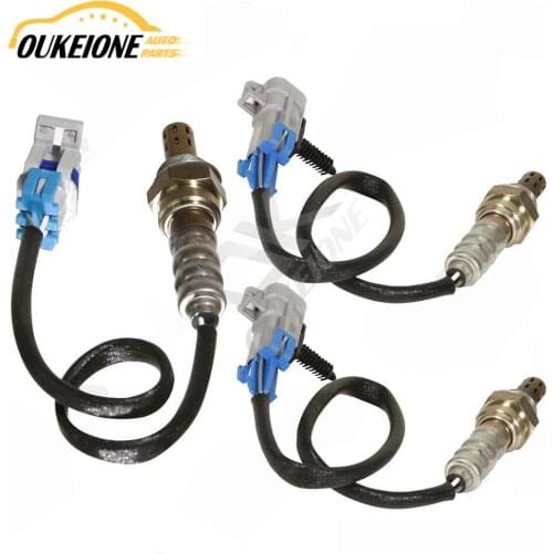 4 Wires Lambda O2 Oxygen Sensor for 2006 2007 Chevrolet Impala Monte Carlo 3.5L Upstream Downstream 234-4647 234-4668 Auto Parts