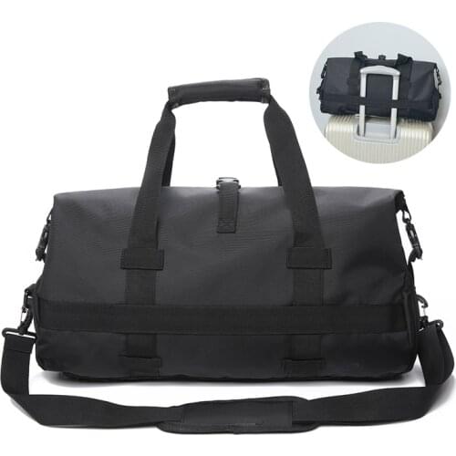 Men’s travel bag cabin luggage nylon waterproof women duffel bag for gym outdoor large capacity pack weekend sac de voyage femme