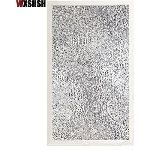 Frosted Glass Sticker Static Cling Non Adhesive Pivacy Protection Thermal-Insulation Removable Multiple Size Home Decoration