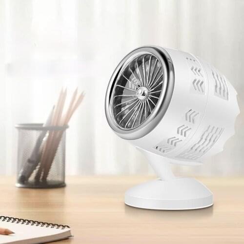 Table Electric Fan for Home Air Conditioning Mute USB Rechargeable Portable Office Bedroom Super Wind Mini Fans Wholesale FS86