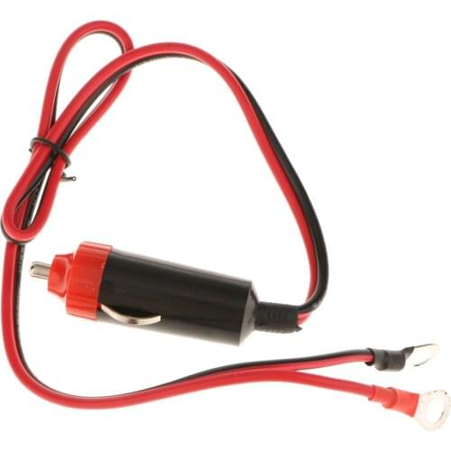 Cigarette Lighter Plug Cable Car Power Supply Inverter Adapter Wire 12V 10A