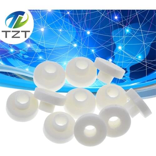 100pcs Insulating Tablets Insulation Bushing Transistor Pads Circle TO-220 Insulated Cap Insulation Particle Ring For M3 Screws