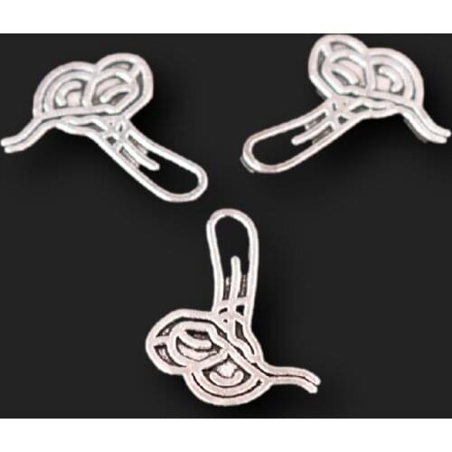 30pcs Silver Plated Islamic Pattern Pendants DIY Charms Muslim Necklace Bracelet Jewelry Metal Accessories A1835