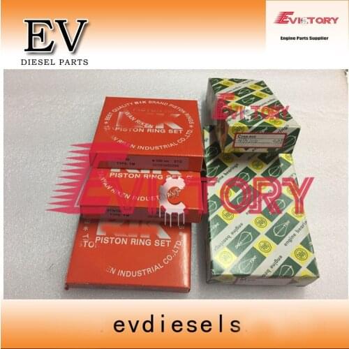 3TN100 Engine crankshaft bearing con rod bearing For Yanmar engine 3TN100 piston ring