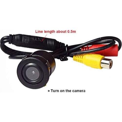 Mini Car Rear Front View Reversing Camera Wide Angle Backup Night Vision Ntsc/pal Parking Waterproof Auto Monitor Universal Hd