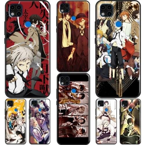 Anime Bungou Stray Dogs Case For Xiaomi Redmi 8T 9S Note 9 Pro Note 8 Pro 7 Funda For Redmi 9A 9C 9 8A 7A Case
