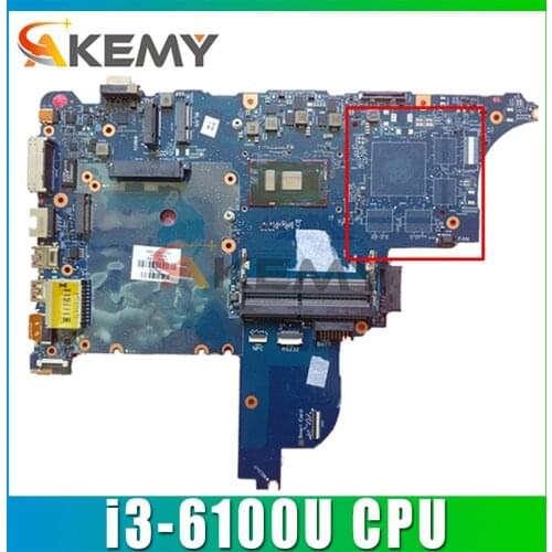 For HP ProBook 640 G2 650 G2 Series Laptop Motherboard With i3-6100U 840714-001 840714-501 840714-601 DDR4 100% Tested Fast Ship