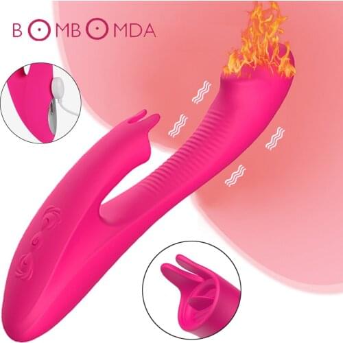 G-Spot Vibrator Clitoris Stimulator Vagina Heating Dildo Vibrator Sex Toys For Womenn Clit Stimulation Adult Sex Toys For Woman