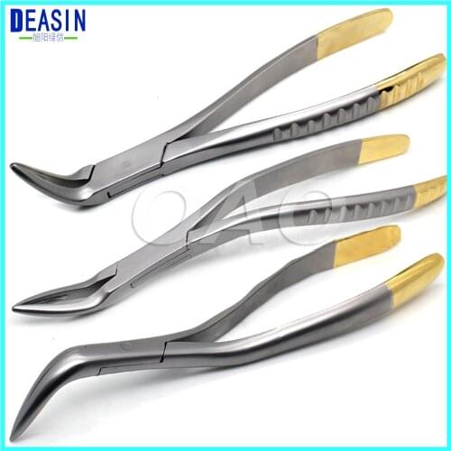 Good quality Dental root clamp Common upper and lower jaw extraction forceps Minimally invasive residual root extraction