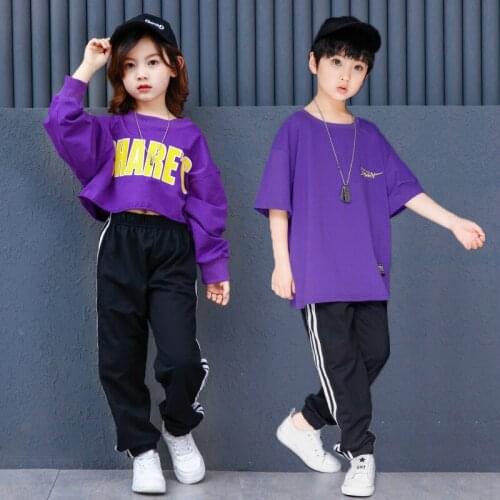 Childrens clothing set for baby girl for toddler kids girls clothes hip hop costume for girl Suit Girl Hip hop Clothes Set