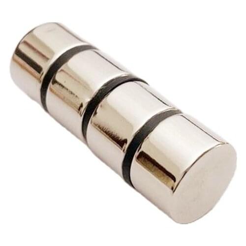 4PCS Round Neodymium Magnet dia15x10mm Nickle Plating rare earth round Super Powerful Permanent Magnetic Disc