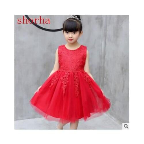 Summer Flower Dress Girl Princess Costume Dresses Girl Party Wear Tulle Kids Children Prom Gown Vestido Formal Dress 1-8 Years