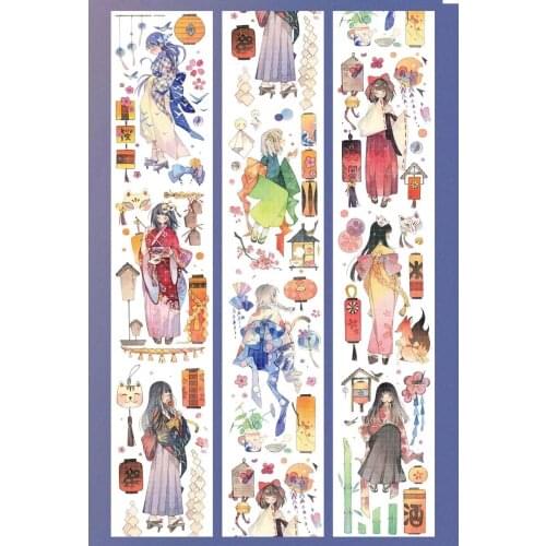 Little Princess Clear PET Tape for Card Making Bullet Journal DIY Scrapbooking Label Sticker