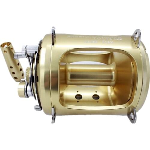 Saltwater Big game fishing reel Max Drag 45Kg Full Metal Deep Sea Boat Fishing Trolling Reel