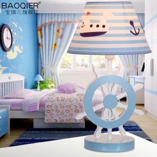 Table lamp creative cartoon animal fashion personality children boys girls room chandeliers led bedroom study CL ET65