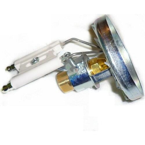 Burner Accessories Oil Burner Flame Plate Single Hole With Ceramic Burner Ignition Electrodes and 60 Degree Solid 1.5 Oil Nozzle