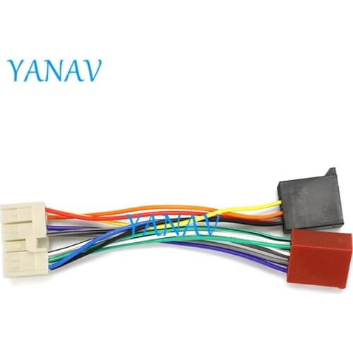 12-113 ISO Radio Adapter for-HYUNDAI for-KIA (select models) Wiring Harness Connector Lead Loom Cable Plug Car Stereo Radio