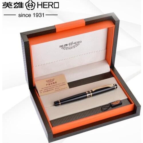 Luxury Black Senior Iridium Fountain Pen Bent Nib 0.5mm.8mm Calligraphy Pens for Business Gift Office Writing Pen