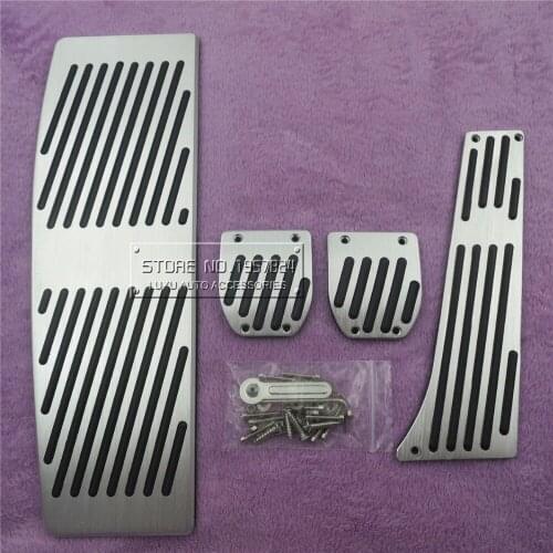 TTCR-II Car Accessories For BMW New 1 2 3 4 series F30 F31 F34 AT/MT Accelerator Brake Foot Rest Pedal Pads Gas Refit Sticker