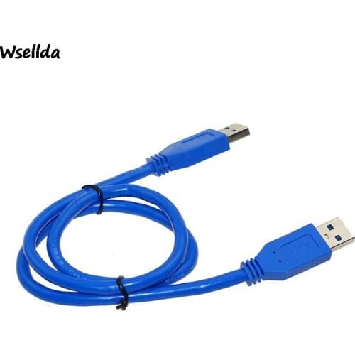 USB 3.0 Type A Male to Type A Male Cable Cord 0.6m/ 2FT 1.5m/ 5ft Data Wire Hard Drive Enclosures Laptop Pc