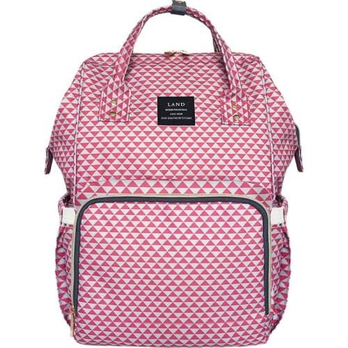 Large Capacity Mummy Maternity Backpack Baby Nappy Nursing Multifunctional Diaper Bag Bottle Insulation Anti-loss Bags MBG0218