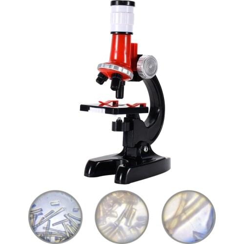 High Definition 1200X Microscope Toys Biological Science Experiment Equipment Children Educational Toys Microscope Kit