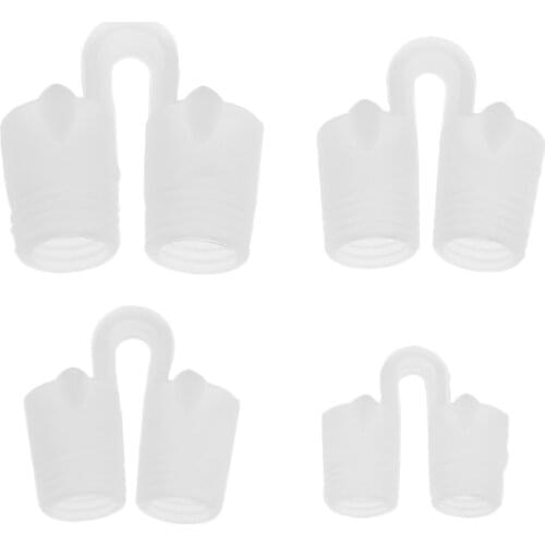 Anti Snoring Nasal Dilator Nose Clip Stop Snore Easy Breathe Soft Silicone Aid