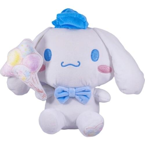 23 Cm My Melody Cinnamorol Balloon Soft Stuffed Plush Dolls Cute Anime Kawali Dogs Kids Toys Girls Gift Plush Toys
