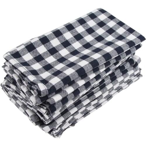 40 x 40cm cloth Napkins Set of 12pcs cotton linen heat insulation mat dining table mat Soft children table Napkins