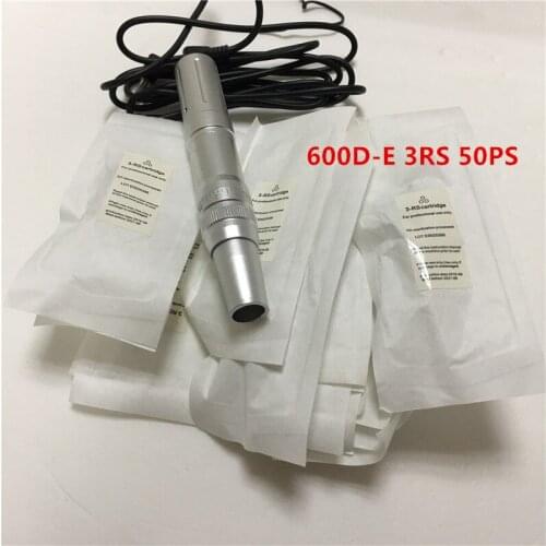 600D-E Sterilized Disposable Tattoo & Permanent Makeup needle 3RS Rotary Tattoo Machine Needles