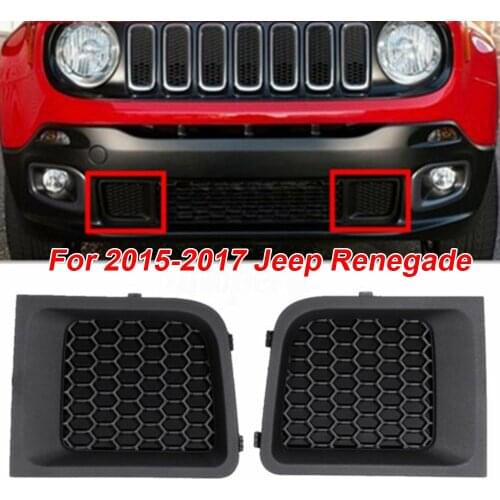 Accessories Bumper Grille Bezel Replacement For Jeep Renegade 2015-2017