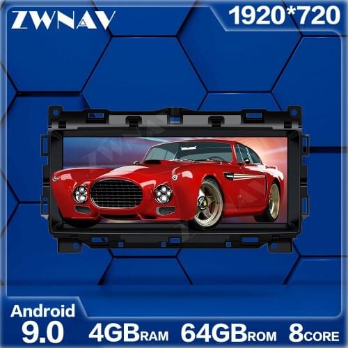 4G+64G Android 9.0 Car Multimedia Player For Jaguar F-Pace Fpace X761 2016~2018 GPS Radio navi stereo IPS Touch screen head unit