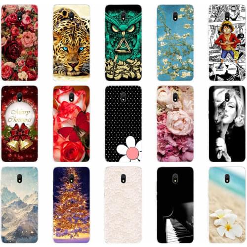 For xiaomi redmi 8a cases soft tpu back silicon case cover for redmi 8a protection bumper hongmi 8a phone shell bag coque