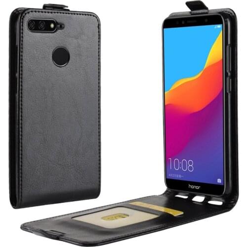 For Huawei Honor 7A Pro Case Flip Leather Phone Case For Huawei Y6 prime 2018 Vertical Cover For Huawei Y6 prime 2018
