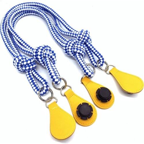 For obag long rope bag handles 80 cm brown blue bag handles