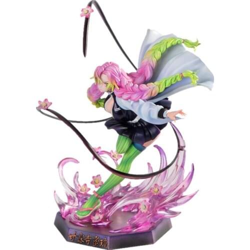 2021 Anime Figurine Model Demon Slayer Kimetsu No Yaiba Kanroji Mitsuri Figures PVC Model Toys