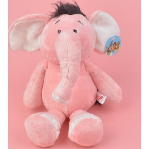 25-45cm Pink Color Elephant Stuffed Plush Toy Cute Baby/ Kids Gift, Aniamls Soft Plush Doll Free Shipping