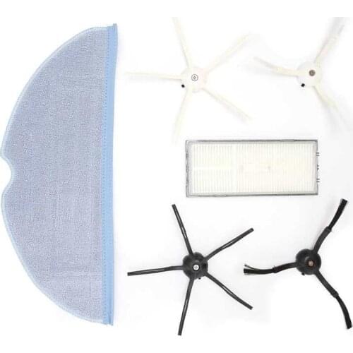 Side Brush Cleaning Mop Kit Durable for Kitchen for Living Room for T7S T7plus S7 Sweeping Robot for Office for Home