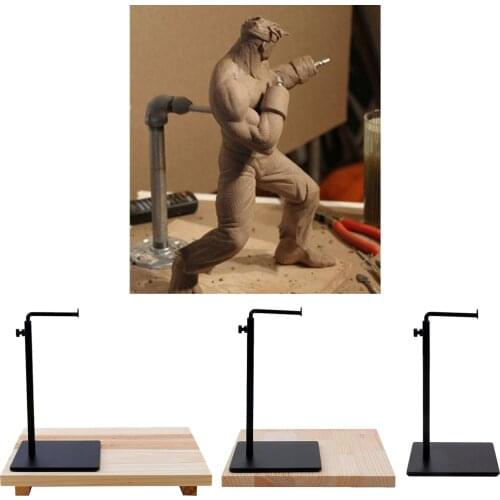 Pottery Clay Sculpture Display Stand Holder Sculpting Bracket Modelling Ceramic Hobby Art Tools for Kids Adults Beginners