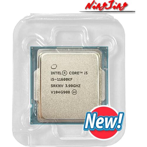 Intel Core i5-11600KF i5 11600KF 3.9 GHz Six-Core Twelve-Thread CPU Processor 125W LGA 1200 new but no fan