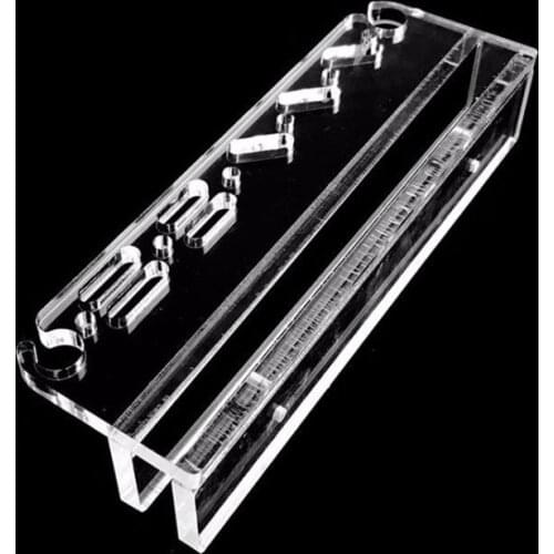 Transparent Acrylic Aquarium Bracket Holder for Scissor Tweezers Shovel Kit Aquarium Maintenance Tools