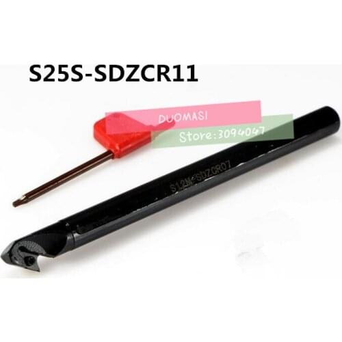 S25S-SDZCR11 Boring Bar,Internal turning tool,CNC turning tool holder,Lathe cutting tool,Screw On Holder SDZCR/L11 boring bar
