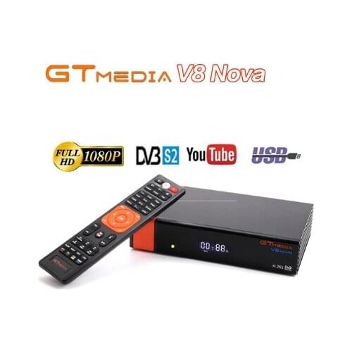 DVB-S2 Gtmedia V8 NOVA satellite receiver Full HD 1080P h.265 GT Media V8X Built in wifi GTmedia V8 honor v9 super hd s2receiver