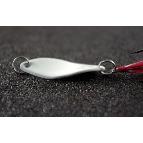Super Wraping Rotation Spoon Lures Spinner Bait Like Salix Leaf For Day Night Fishing Glow 5-15g