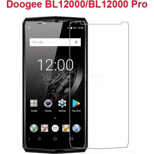 For Doogee BL12000 Tempered Glass Doogee BL12000 Glass On For Doogee BL12000 Screen Protector HD Protective Glass 9H 2.5D