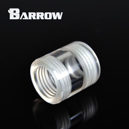 Barrow OD:18mm PMMA Acrylic Hard Tube Extend Tube YKLSNYC-20 20mm 2pcs