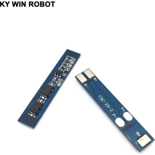 2 pcs/lot 2S 3A Li-ion Lithium Battery 7.4v 8.4V 18650 Charger Protection Board bms pcm for li-ion lipo battery cell pack