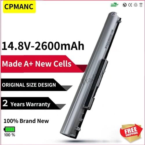 LA04 LA04DF Laptop Battery For HP Pavilion TouchSmart 14 15 248 G1 350 G1 HSTNN-YB5M HSTNN-UB5N HSTNN-Y5BV/DB5M 728460-001 Silve